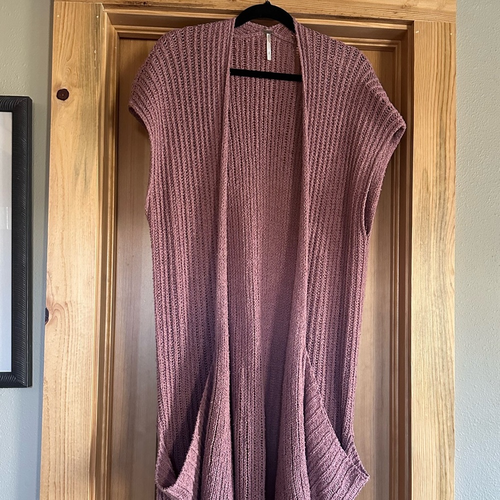 Free People Duster Sweater